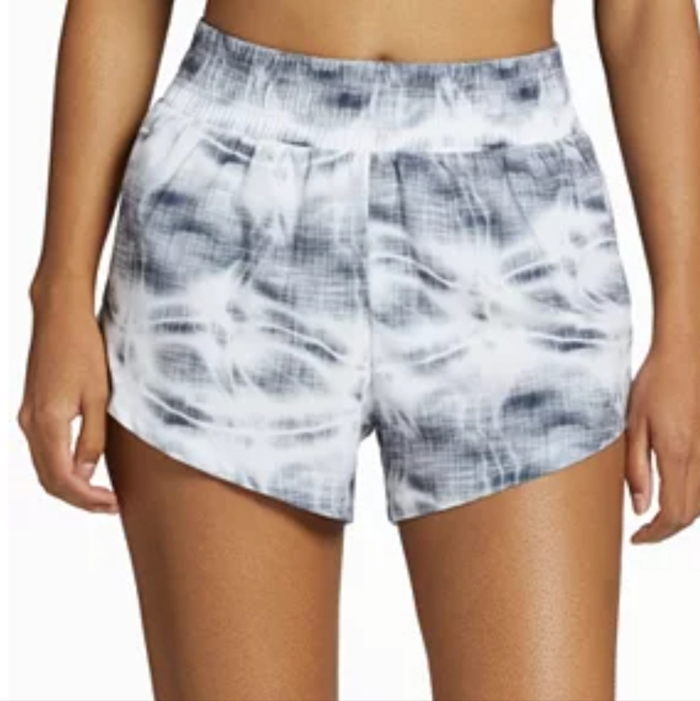 DSG Women's High Rise Stride Shorts 2.0: BLACK TEXTURE DYE: NEW WITH TAGS: SZ L